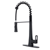 ORB Single Handle Spring Kitchen Faucet with Pull Down Sprayer