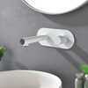 White In Wall Mounted Concealed Bathroom Digital Basin Faucet Mixer Tap