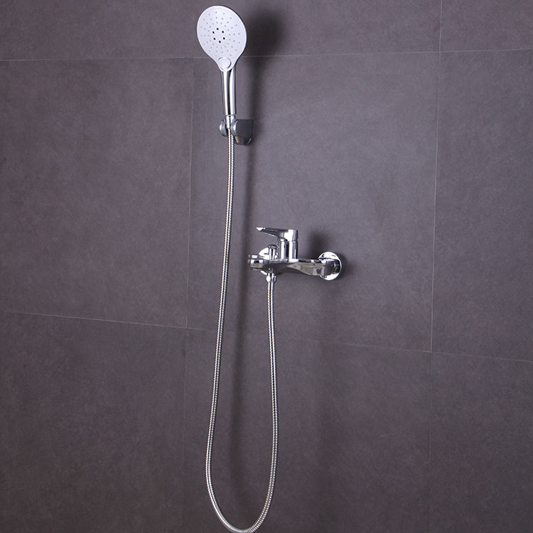Wall Mounted Bathroom Bathtub Shower Faucet Set