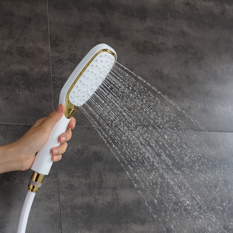 Black White Floor Mounted Free Standing Freestanding Bathtub Faucet