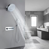 Hot and Cold Wall Mounted Concelaed Hidden Digital Display Shower Mixer Set