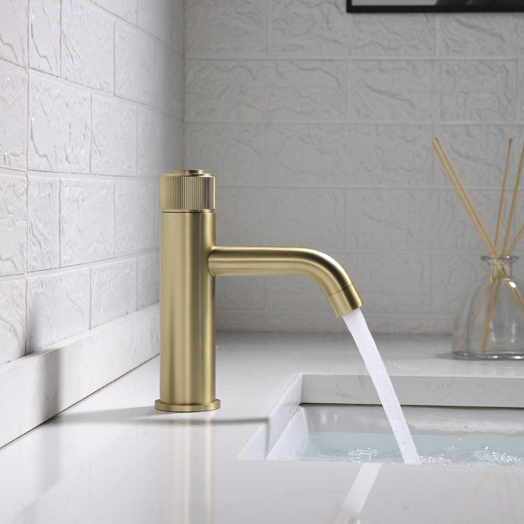 Brass Basin Vanity Faucets for Bathroom