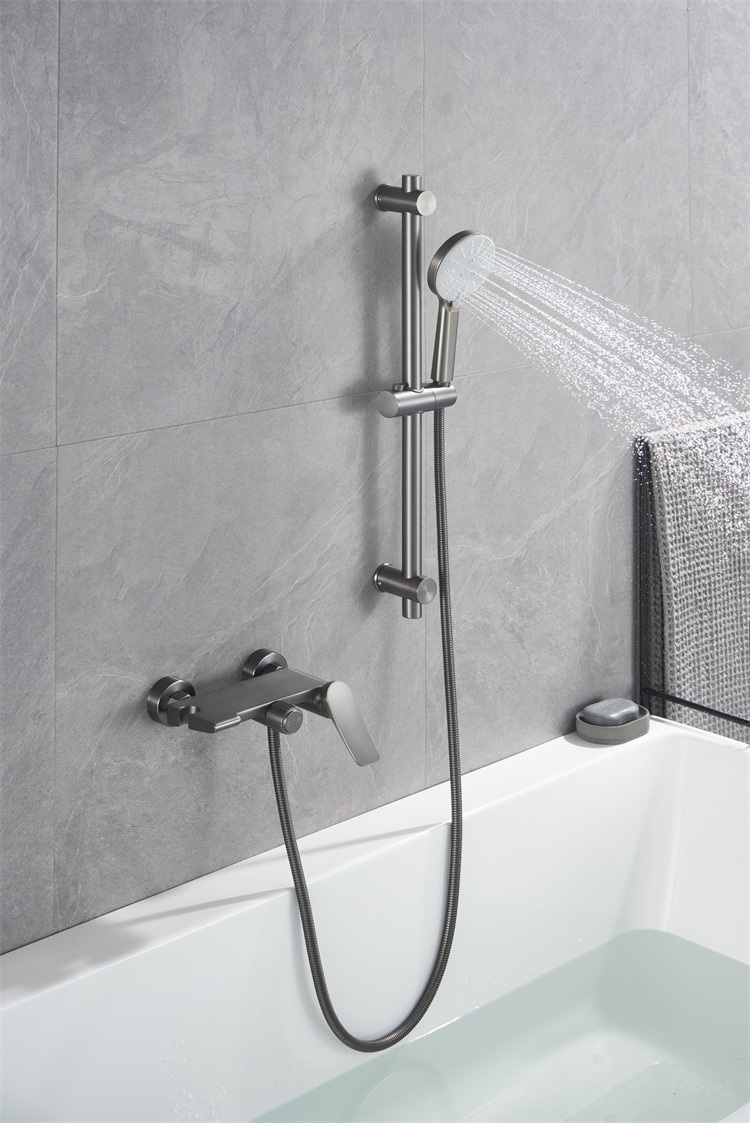 Wall Mounted Concealed Bathtub Mixer Faucets Bathroom