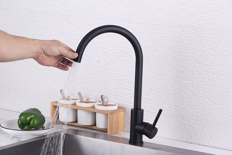 Stainless Steel Single Handle 2 Mode Universal Aerator Kitchen Sink Water Faucet Mixer Tap