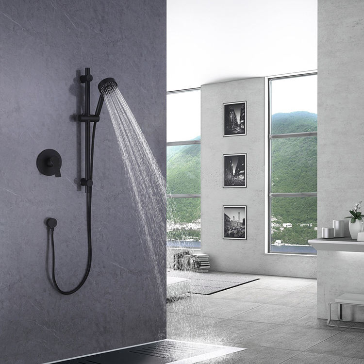 Concealed Hidden Shower System Set Bathroom with Rough-in Valve