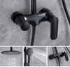 Three Function Hot and Cold Hotel Bathroom Head Rainfall Shower System Set