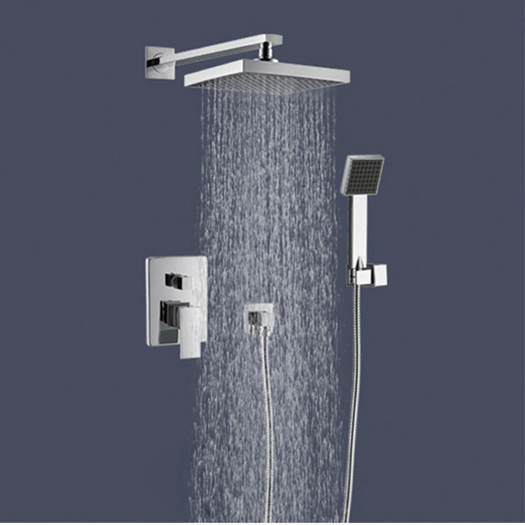 Kaiping Manufacturer Stainless Steel Concealed Shower Faucet Mixer Set