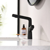 Bathroom Single Lever Wash Basin Vanity Mixer Faucet Tap with Pull Out Sprayer