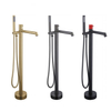 Freestanding Tub Filler Floor Standing Bathtub Faucet Mixer Tap