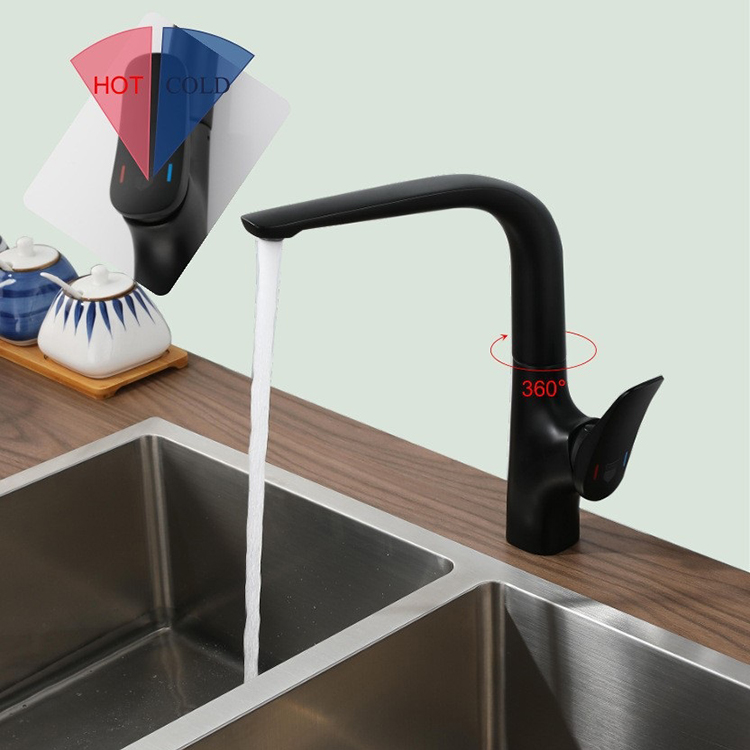 360 Degree Swivel Modern Water Tap Kitchen Sink Faucets