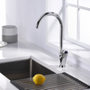 Chrome Black Hot and Cold Single Handle Kitchen Sink Water Tap Faucets