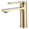 High Quality New Design Hot And Cold Water Tap Brass Black Faucet Bathroom Basin Mixer