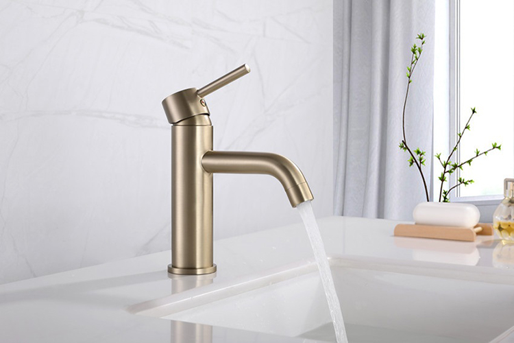 Brass Basin Vanity Faucets for Bathroom