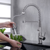 Stainless Steel Smart Touch Spring Kitchen Faucet Pull Down