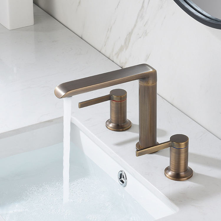 8 inch Widespread Bathroom Basin Faucets for Sink 3 Holes