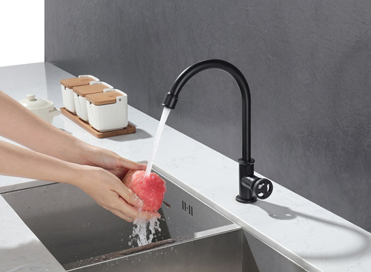 Kaiping Manufacturer Single Cold Kitchen Sink Mixer Tap Faucet