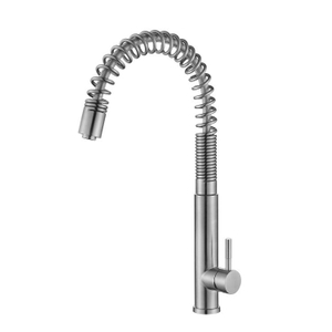 New Design Single Handle Spring Kitchen Water Faucet Mixer Tap