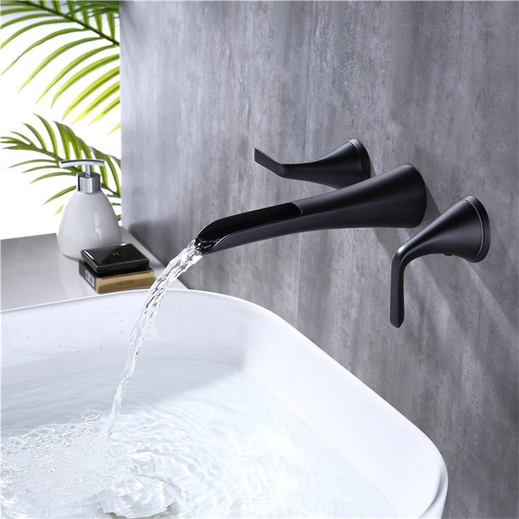 3 Hole Concealed Bathroom Basin Faucet Mixer