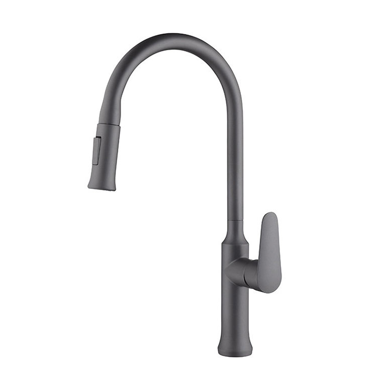 304 SUS pull down kitchen sink faucet 360 degree tap stainless steel kitchen mixer tap