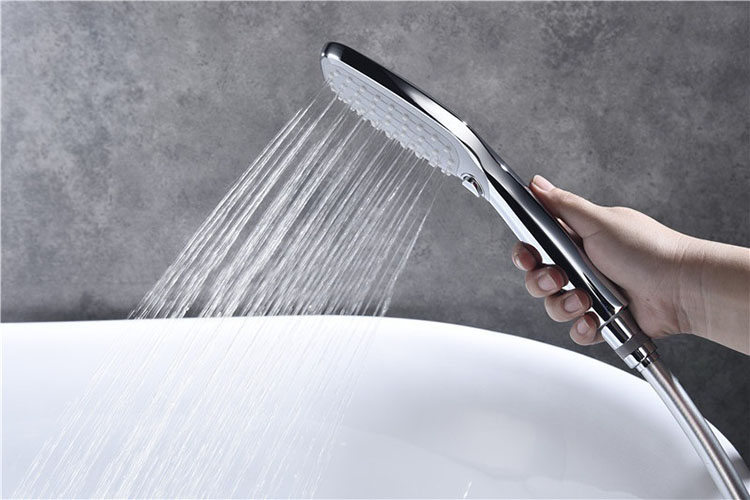 Black White Floor Mounted Free Standing Freestanding Bathtub Faucet