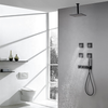 Brass Bathroom Thermostatic Hidden Shower Faucet Set