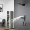 Wall Mounted Concealed Thermostatic Rain Shower Set Bathroom