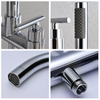 Two Handles Freestanding Tub Filler Floor Mounted Bathtub Faucets