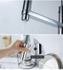 Single Hole Kitchen Water Faucet Sink Flexible Hose