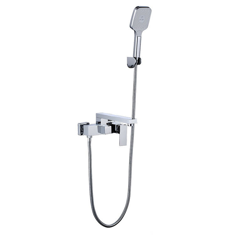 Single Handle Bathroom Bathtub Mixer Faucet Wall Mounted Bathtub Tap