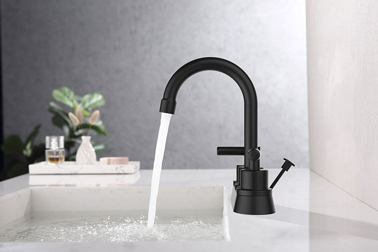 4 inch 2 Handle Bathroom Vanity Faucet Tap Centerset Sink Faucet