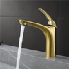 Deck Mounted Single Hole Bathroom Hand Wash Basin Mixer Faucets