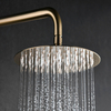 Brass 3 Way Exposed Wall Mounted Bathroom Rain Shower Column Set