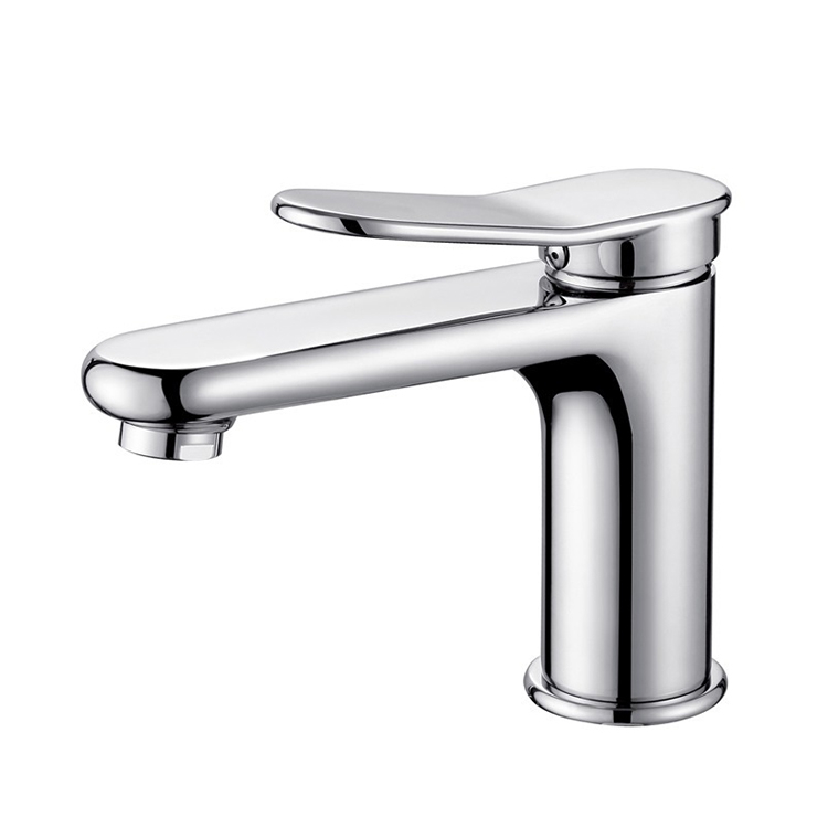 Brass Deck Mounted Single Hole Single Handle Bathroom Basin Sink Faucets