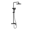 Wall Mounted Exposed Pipe Shower System Set for Bathroom