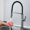 Manufacturer Deck Mounted Single Lever Flexible Neck Kitchen Tap Mixer Faucet