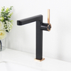 Manufacturer Black Deck Mounted Single Hole One Handle Bathroom Vessel Sink Faucet