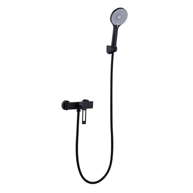 Wall Mounted Tub Filler Faucet with Built-in Diverter and Handshower