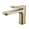 Brass Deck Mounted Single Hole Single Handle Bathroom Basin Sink Faucets
