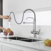 Stainless Steel Three Function Pure Water Kitchen Faucet with Sensor