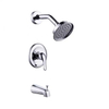 Bathroom Wall Mounted Concealed Shower System Set