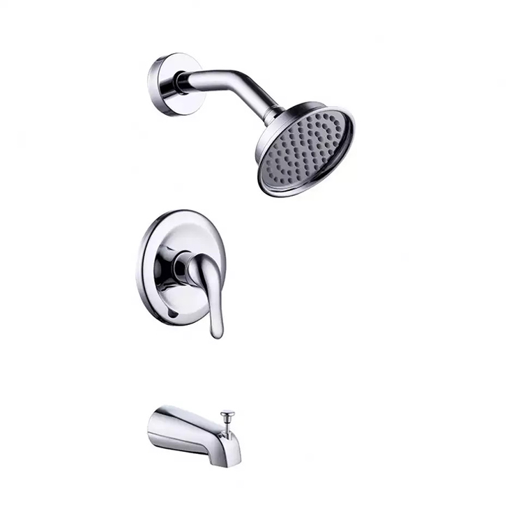 Bathroom Wall Mounted Concealed Shower System Set