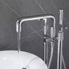 Matte black bathtub faucet mixer bathroom tab freestanding tap brass bathtub mixer faucet
