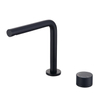 Swivel Deck Mounted Two Hole Bathroom Basin Mixer Faucets Set