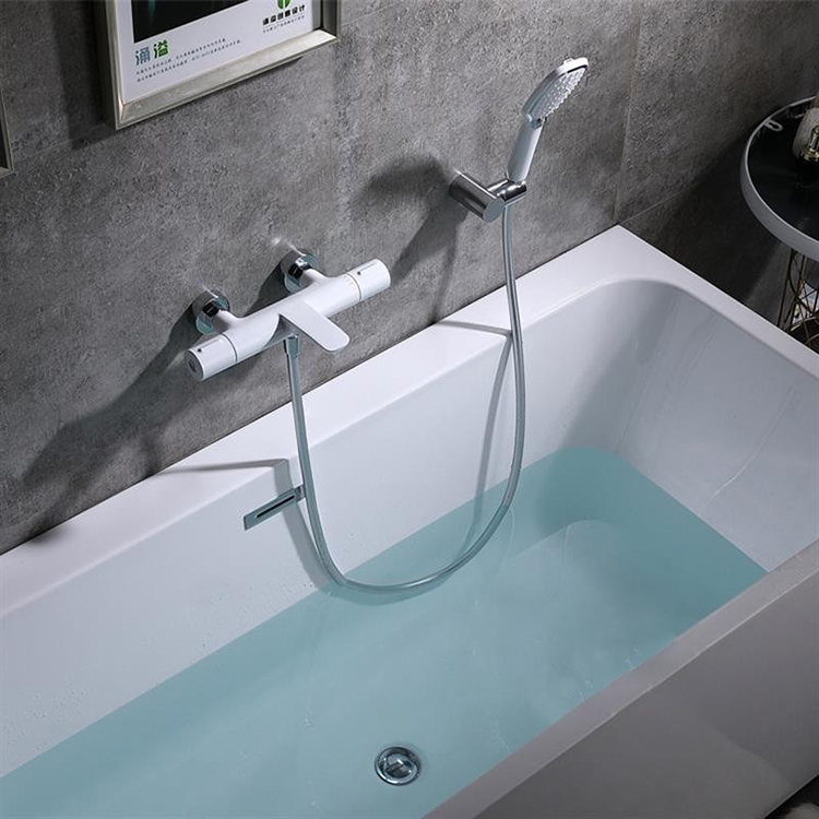 Wall Mounted Concealed Bathtub Mixer Faucets Bathroom