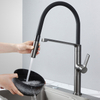 Manufacturer Deck Mounted Single Lever Flexible Neck Kitchen Tap Mixer Faucet