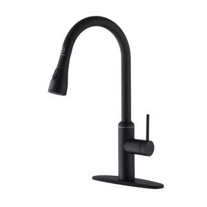 Deck Mounted One Hole Single Lever Touch Sensor Kitchen SInk Faucet with Pull Down Sprayer