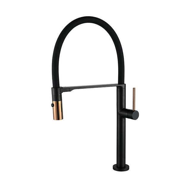 Brass Magnetic Flexible Hose Kitchen Sink Faucet Mixer Tap