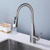 Deck Mounted Single Handle Pull Down Kitchen Sink Faucet Mixer Tap