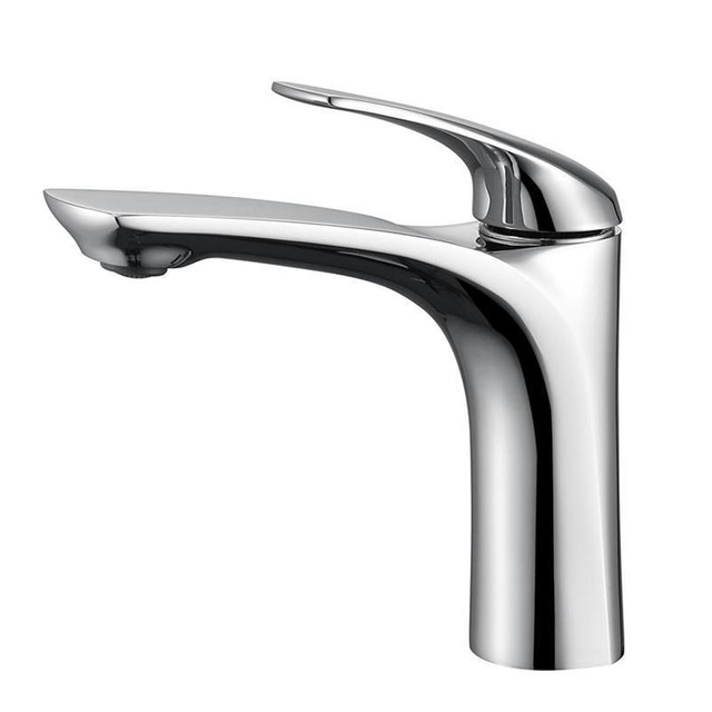 Deck Mounted Single Hole Bathroom Hand Wash Basin Mixer Faucets