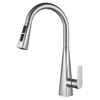 Deck Mounted Single Handle Pull Down Kitchen Sink Faucet Mixer Tap